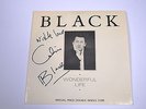 BLACK  Wonderful Life UGLY MAN SIGNED 2x 7''  AUTOGRAPHED COLIN VEARNCOMBE