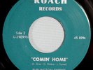 HEAR IT 60's Wis. Psychedelic Garage 45 rpm record The Burlington Express 1960's