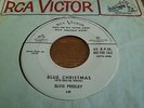 ELVIS PRESLEY - BLUE CHRISTMAS - RCA PROMO - H07W-0808 -  NEAR MINT CONDITION