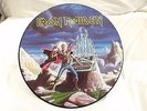 Iron maiden,Run to the hills live.12 inch picture disc , ex condition