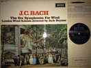 J.C. Bach 6 Wind Symphonies Brymer Decca SXL 6337 WBGr UK NM-