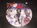 SLAYER - LIVE UNDEAD / HAUNTING THE CHAPEL, 2009 UK 180G blue vinyl LP, MINT NEW