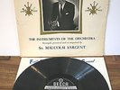 SXL 2199 wbg ED1 Instruments of the Orchestra  SARGENT