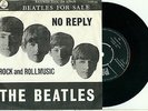 the BEATLES No Reply / Rock and Roll Music 1964 DUTCH PS EX+/NM VINYL SINGLE 7