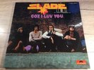 LP Polydor 2383 107 Slade ?– Coz I Luv You 1972 GERMAN VINYL
