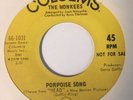 The Monkees 45 PROMO Porpoise Song