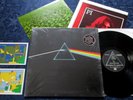 PINK FLOYD Dark Side of the Moon (1973) Harvest Vinyl, LP Shrink, All Inserts EX