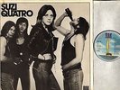 SUZI QUATRO self titled (1st uk press) LP EX/EX- SRAK 505 glam hard rock 1973