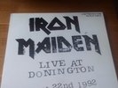 IRON MAIDEN - Live At Donington Aug 22nd 1992 - Triple LP - Limited Edition