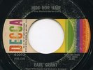 EARL GRANT HIDE NOR HAIR ORIGINAL '65 US DECCA NORTHERN SOUL 45 ? SMALL TYPEFACE