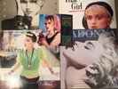 MADONNA (5) Record LP Lot. True Blue, Like A Virgin Single, Who's That Girl, +