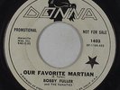 Surf 45 - Bobby Fuller & the Fanatics - Our Favorite Martian - Donna - mp3 rare