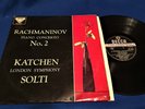 RACHMANINOV Piano Concerto No.2 Katchen / Solti Decca SXL 2076 WBg ED1 orig LP