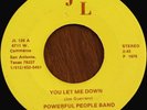 UNKNOWN OBSCURE TEXAS NORTHERN / SWEET SOUL 45 / POWERFUL PEOPLE BAND / JL 126