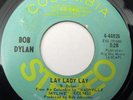 Bob Dylan-Lay Lady Lay/Peggy Day-Very Rare Stereo Promo 45-Columbia 44926-VG+MP3