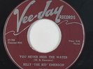 Blues R&B 45 - Billy The Kid Emerson - You'll Never Miss The Water - Vee-Jay mp3