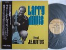 PROMO LABEL / LARRY DAVIS LIVE AT J.B. HUTTO'S / UNPLAYED P-VINE WITH OBI