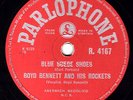 TOP BOYD BENNETT ROCK-A-BILLY 78 BLUE SUEDE SHOES / OO-OO-OO PARLOPHONE R4167 E+