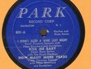 R&B 78 RPM - DAVE BARTON / ROYAL PLAYBOYS / CLARENCE SAMUELS on PARK 801 (RARE )
