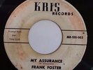 Frank Foster/L.A. Untouchables My Assurance/The Time Has Come - Northern Soul 45