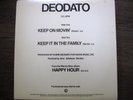 DEODATO KEEP ON MOVIN' / KEEP IT IN THE FAMILY 1982 REMIX 12