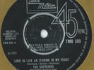 THE SUPREMES - LOVE IS LIKE AN ITCHING IN MY HEART  TAMLA MOTOWN TMG 560 RARE 45