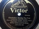 ARTHUR GIBBS & HIS GANG Charleston/Old Fashoned Love VICTOR 19165 Exc 78RPM HEAR