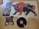 LONDON POP NEWS LP + POSTER - GERMAN PINK ISLAND 1971 Mint megarar