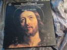 BACH - ST. MATTHEW PASSION 3LP  - RILLING, Auger, Hamari, CBS STEREO MINT