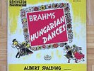 ALBERT SPALDING - Brahms 