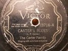 The Carter Family Victor 23716 78 rpm Old-Time Country