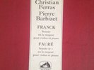 FERRAS & BARBIZET - FALP 420 - Franck , Fauré - Dowel Spine - VG++ / EX