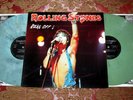 THE ROLLING STONES Rocks Off   RARE 1973 LIVE RECORDING 1990 COLORED 2x VINYL LP