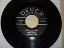 ROCKABILLY 45 RPM RECORD - JOHNNY CARROLL & HIS HOT ROCKS - DECCA 29940