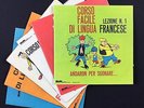 Cucciolo: Corso facile di lingua francese 1/6 con fumetti e LP 45 giri