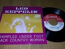 LED ZEPPELIN TRAMPLED UNDER FOOT - RADIO COPY 7/45 PORTUGUESE UNIQUE SLEEVE