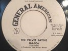 THE VELVET SATINS   Nothing Can Compare To You   GA-006 PROMO   Rare Orig. Soul