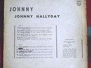 JOHNNY HALLYDAY Johnny URUGUAY 1967 PHILIPS DIFFERENT BACK COVER ERROR PROMO