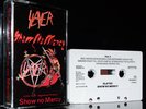 SLAYER - SHOW NO MERCY 1984 RoadRunner NL original MC tape Kassette cassette