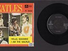THE BEATLES HELLO, GOODBYE I AM WALRUS 1967 RARE SWEDEN 7