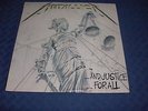 Metallica And Justice For All 2 LP first press with inners