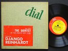 DJANGO REINHARDT The Quintet Of The French Hot Club LP DIAL 214 US 1951 DG MONO