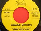 SAN DIEGO Rock Psych Fuzz 45 THREE 3 WHEEL DRIVE Elevator Operator FANFARE VG++