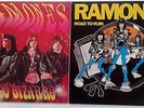 RAMONES RARE TWO LP ROAD TO RUN AND MONDO BIZARRO BRAZIL EDITION 1987 / 1992