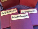 Living Shakespeare 5 box 26 LP set with Scripts NEAR MINT