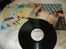 THE DAMNED - MUSIC FOR PLEASURE LP + INNER ORIG 1ST PRESS PUNK VG+/GOOD