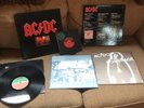 BOX SET AC/DC 3 record set (Blood /Dirty Deeds/ powerage) 60149 LP Inc 45 / NM