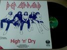 Def Leppard -High n´Dry-Lp Mexico Promo Record Radio Unique cover Vertigo