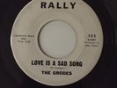 The Grodes Love Is A Sad Song / I've Lost My Way Rare Garage Moody Psych 45 AZ