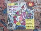 RARE Captain Video and His Video Rangers, YELLOW VINYL  [PS] 45-rpm Record